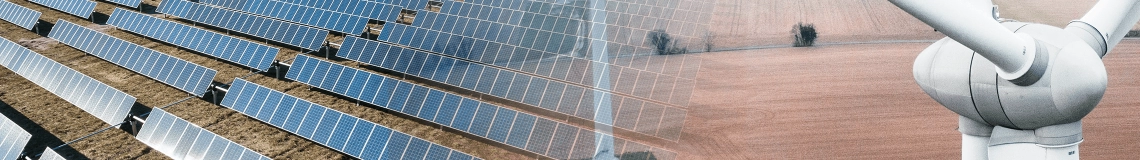 Energía solar frente a energía eólica